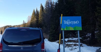 transfer con autista per montagna